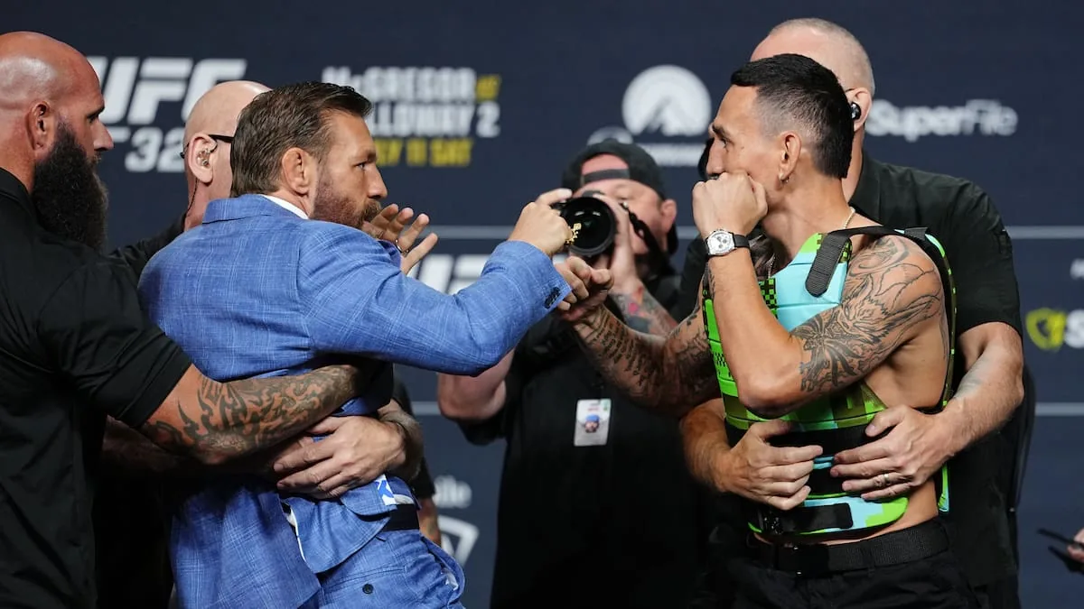Las Vegas se prepara para el regreso de Conor McGregor contra Max Holloway en UFC 329