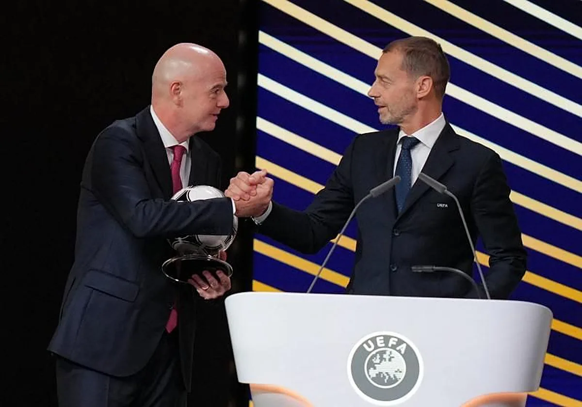 La UEFA critica el plan de la FIFA para vender parte del Mundial