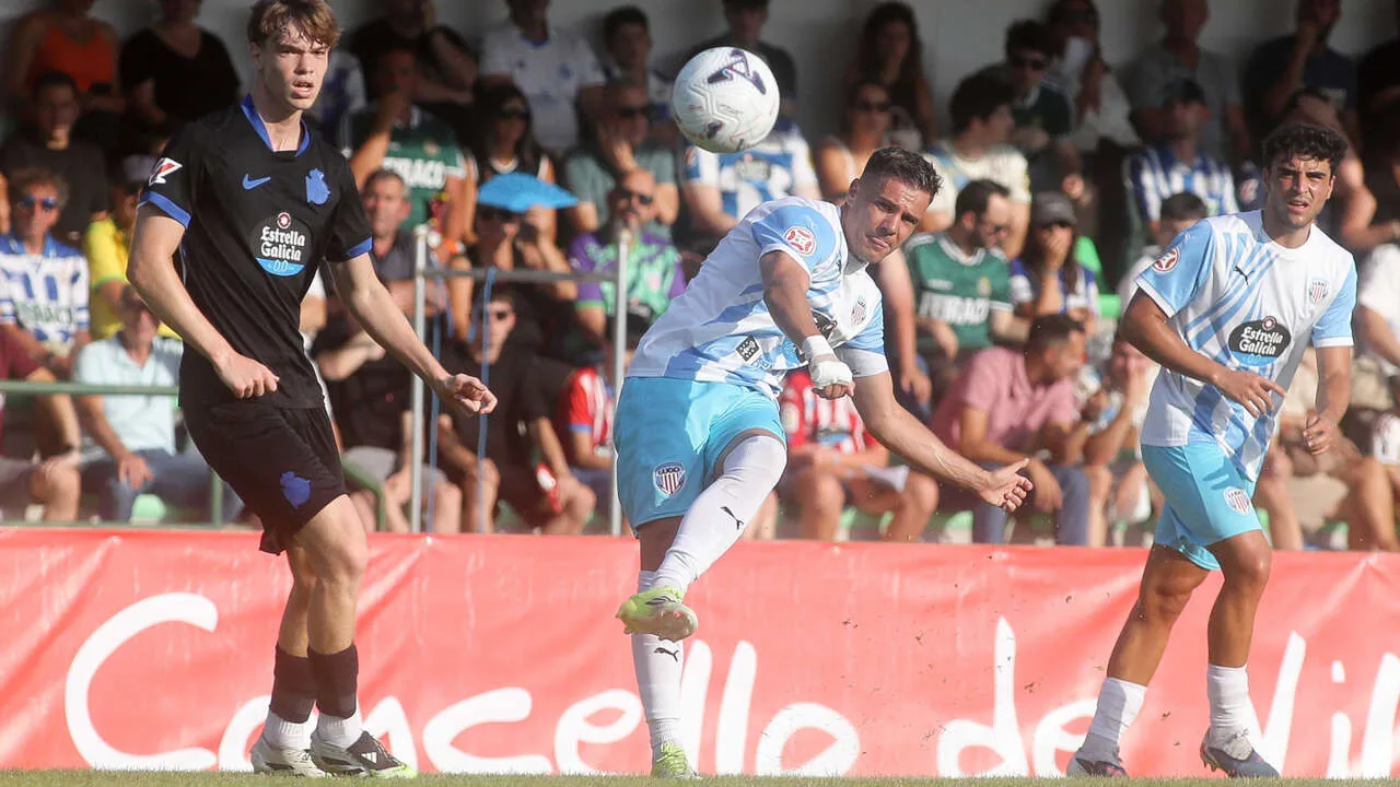 Vilalba: Aubameyang marca en la victoria del Deportivo sobre el Lugo
