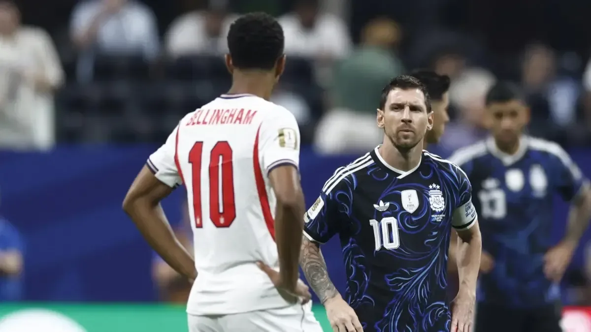 Bellingham aclara su discusión con Messi y el incidente con Barco tras la semifinal del Mundial