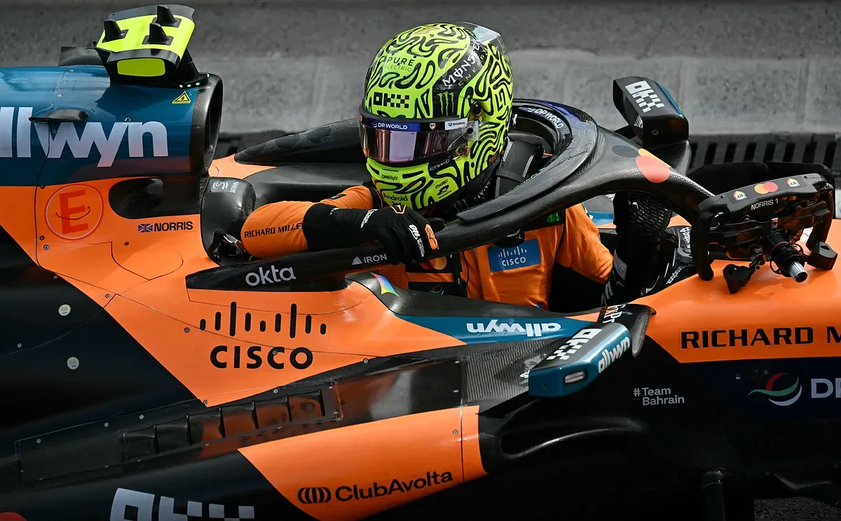 Norris logra la pole en Hungaroring, Mercedes pierde el monopolio y Alonso avanza a la Q2