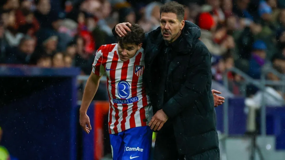 Simeone aborda la situación de Julián Álvarez y la postura del Atlético