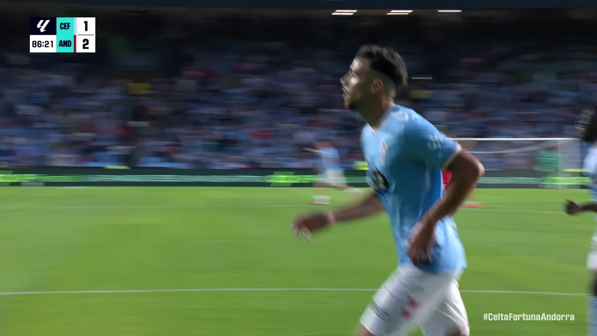 El Celta Fortuna logra una épica remontada ante el Andorra en Balaídos