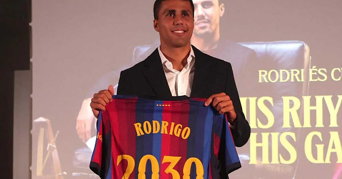 Llegada de Rodri al FC Barcelona: El Balón de Oro de 2024 ya es culé