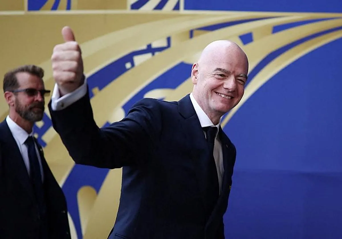La FIFA niega que Infantino haya ofrecido la final del Mundial de 2030 a Marruecos