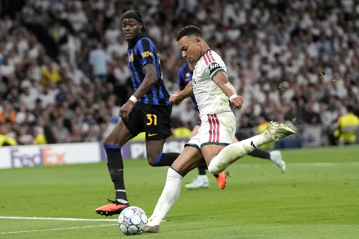 Madrid logra una victoria inquietante en el Bernabéu ante un Inter dominante